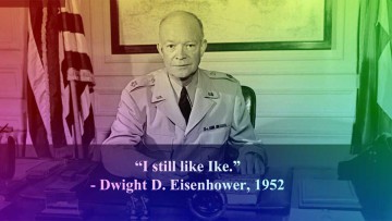Dwight Eisenhower, el artífice del nacimiento de la publicidad política.