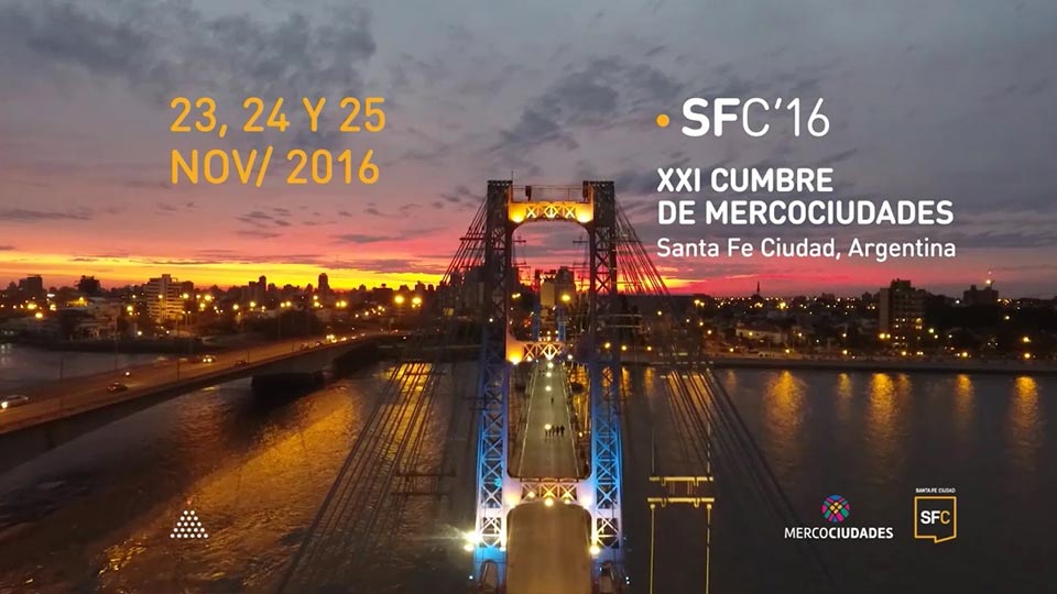 Mercociudades hizo cumbre en Santa Fe · SFC'16