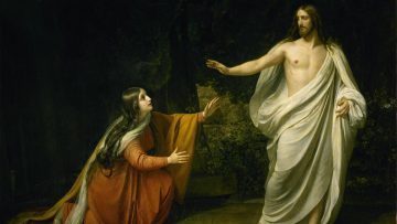 Pascua de Resurrección: La Aparición de Cristo ante María Magdalena.