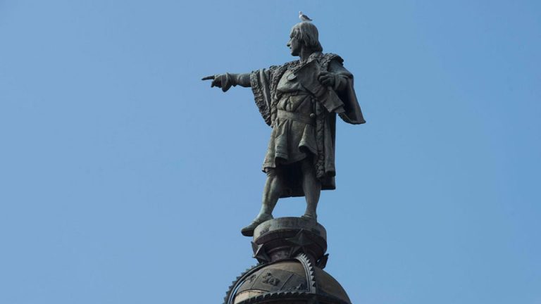 Cristóbal Colón catalán: la estatua de la discordia.