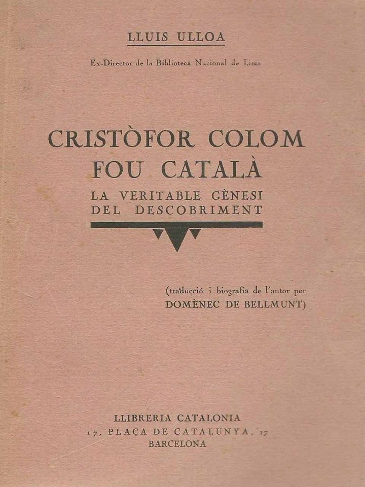 Cristóbal Colón catalán