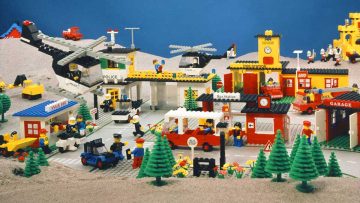 La gama de juguetes temáticos Legoland, lanzada en 1970.
