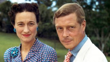 Wallis Simpson y Eduardo VIII, duque de Windsor.