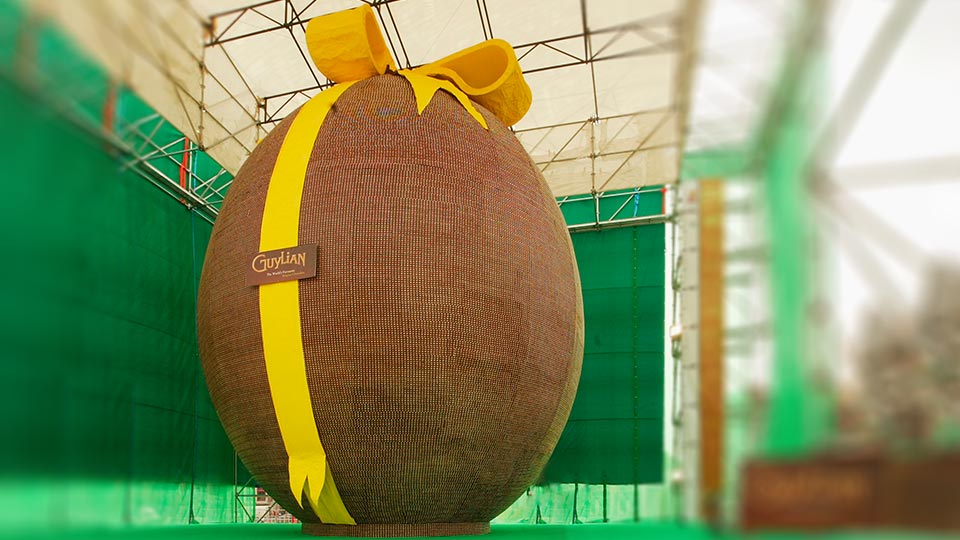 ¿Dónde se hizo el huevo de Pascua más grande del mundo?