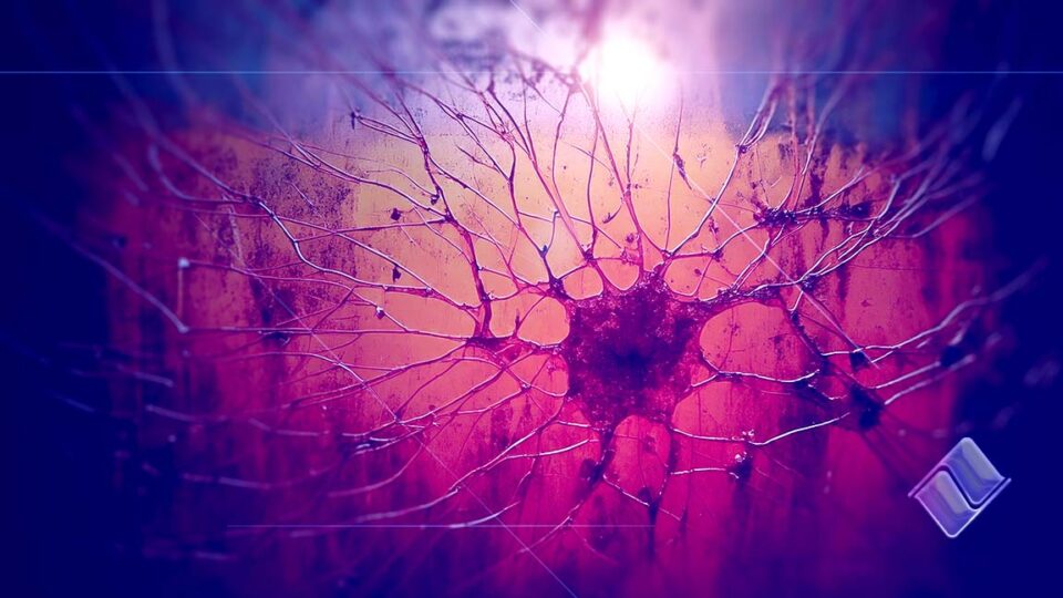 Simulación del tejido neuronal del cerebro sometido a la acción de los neurotransmisores.